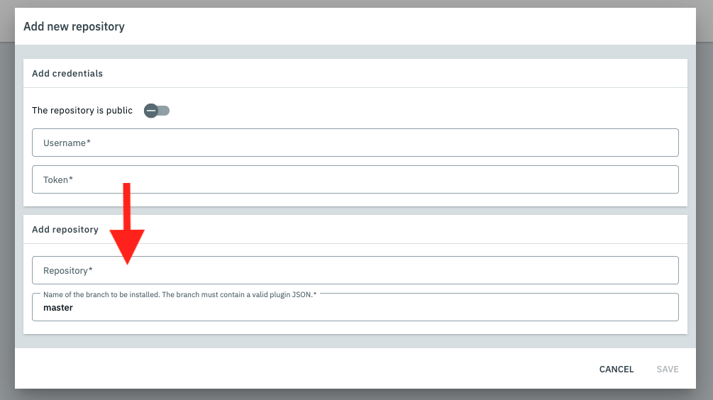 add repo url