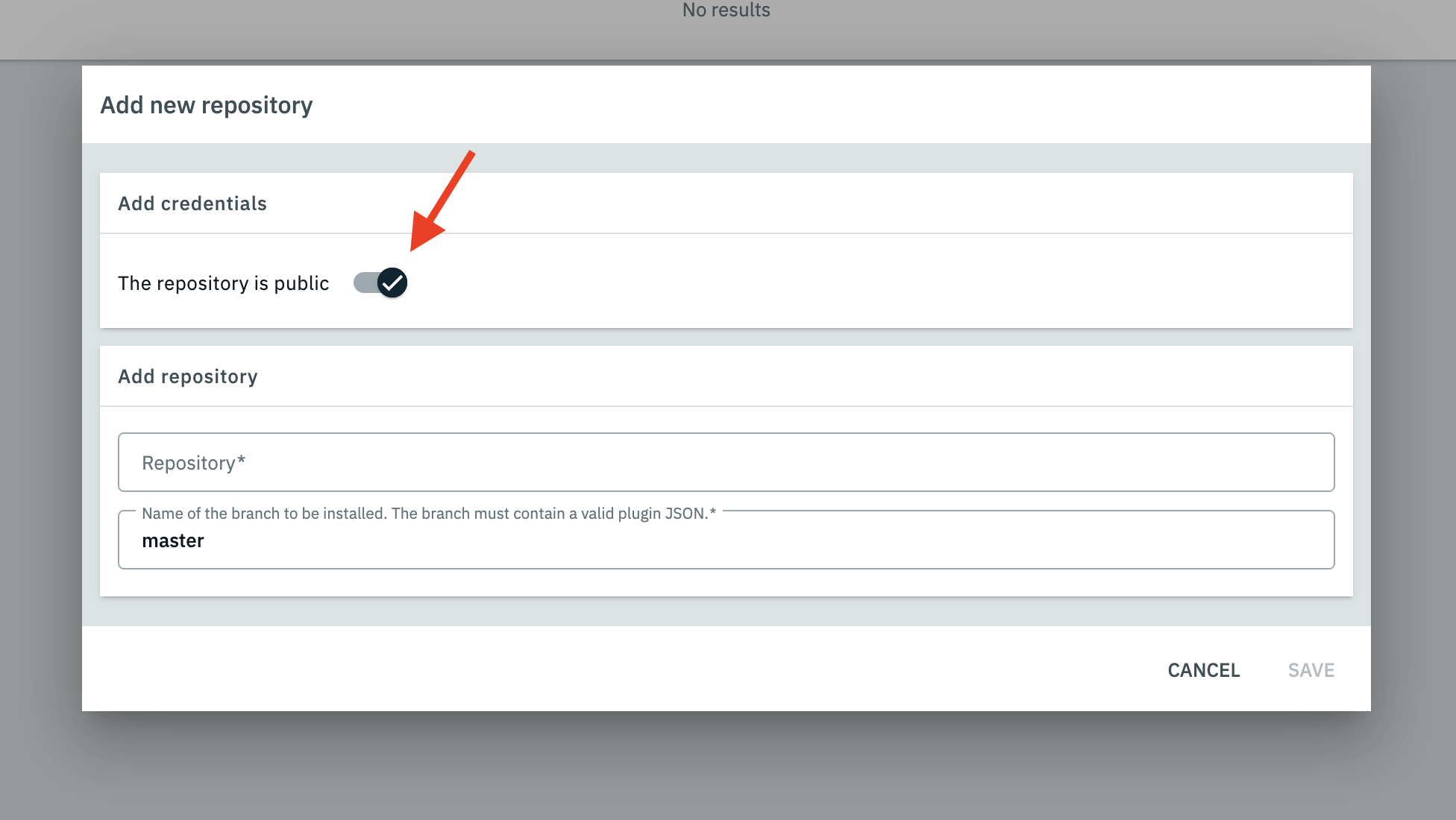 public repo