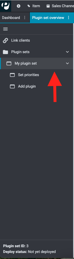 select plugin set